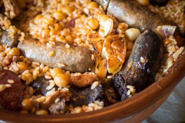 Arroz al Horno/Baked Rice with Sausages - Rancho Gordo