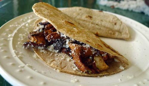 Chanterelle Tacos - Rancho Gordo