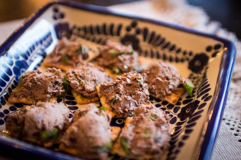 Chicken Liver Spread on Crackers (Or How I Make the Most of a Chicken) - Rancho Gordo