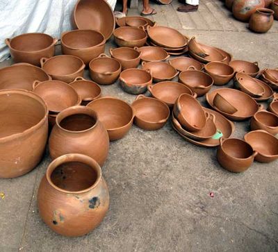 Clay Pots from Rancherita de la Virgen, Oaxaca - Rancho Gordo