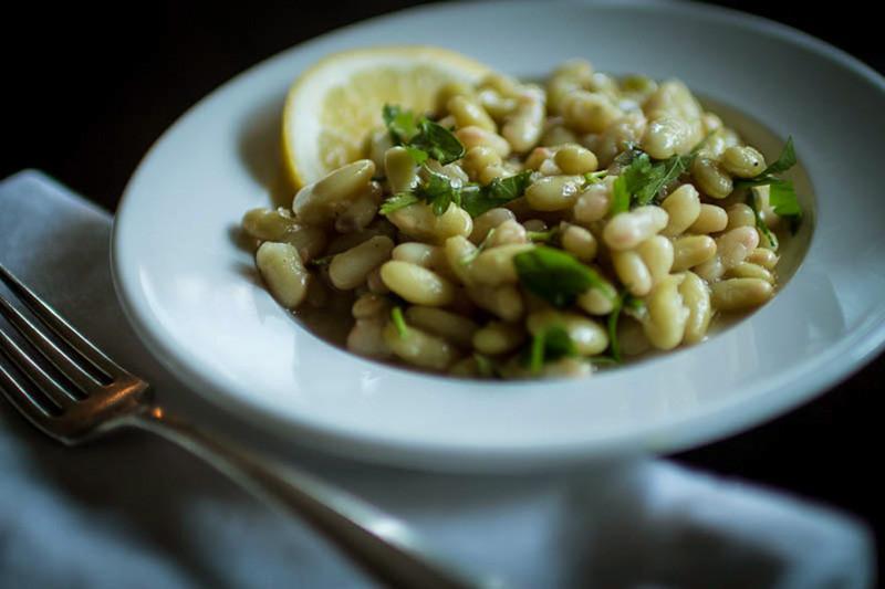 Flageolet Beans with Lemon Dressing - Rancho Gordo