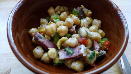 Garbanzos with Smoked Ham - Rancho Gordo