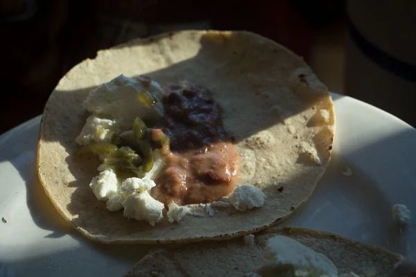 Goat Cheese and Beans - Rancho Gordo