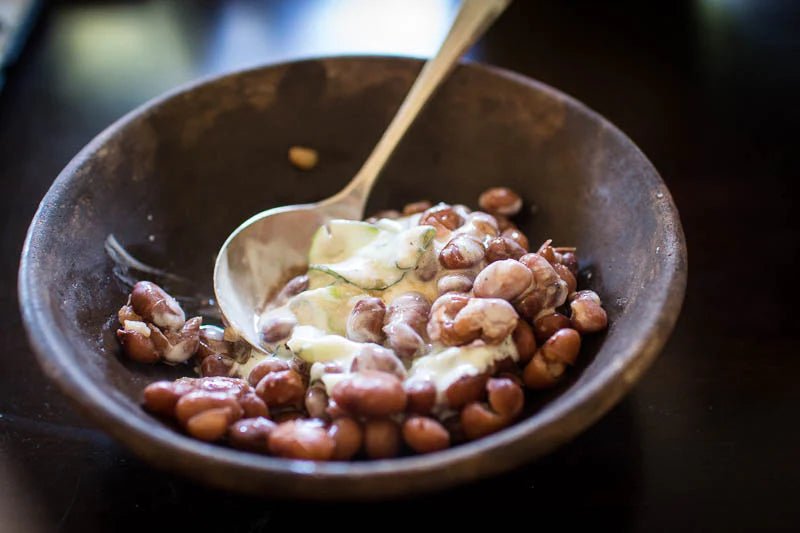 Lila Beans and Tzatziki - Rancho Gordo