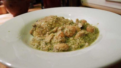 Mole Verde with Ayocote Blancos - Rancho Gordo