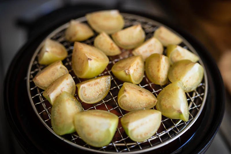 More Smoking: Tomatillos - Rancho Gordo