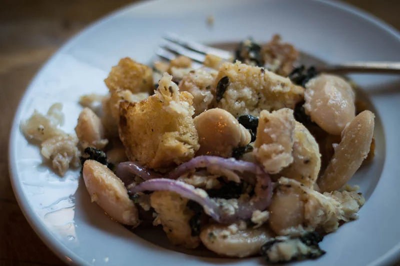 My Favorite New Way with Leftovers: White Bean Panzanella - Rancho Gordo