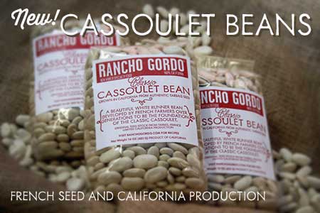 New and Exciting: Classic Cassoulet Beans - Rancho Gordo