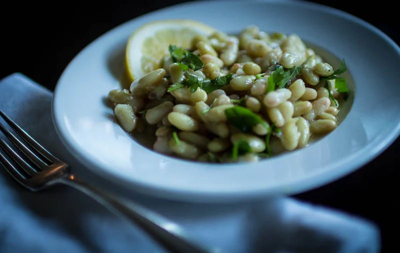 New Crop: Flageolet with Lemon Vinaigrette - Rancho Gordo