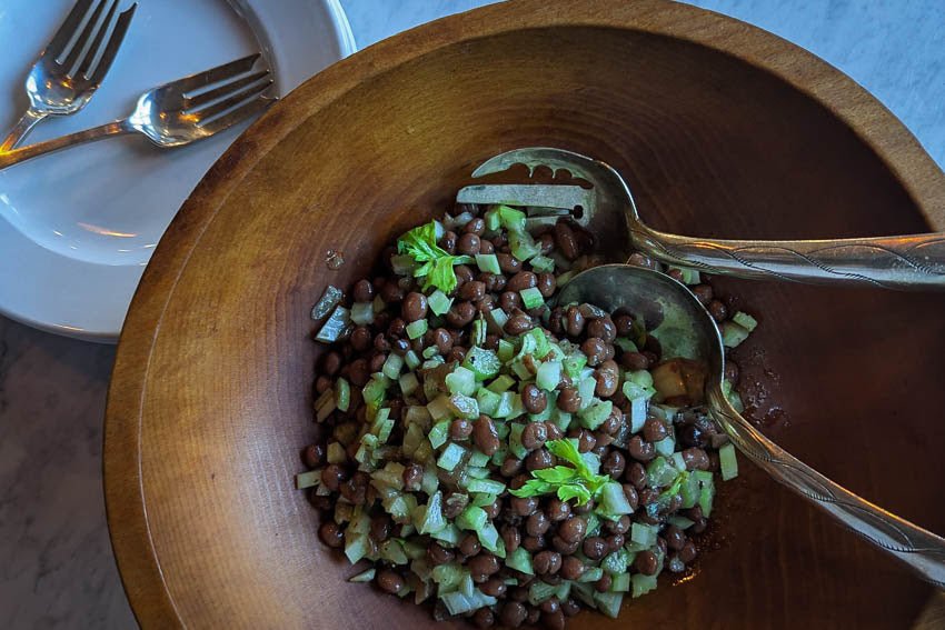 Pinquito Bean and Celery Salad with Lemon Dressing - Rancho Gordo