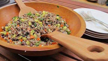 Quinoa and Black Bean Salad - Rancho Gordo