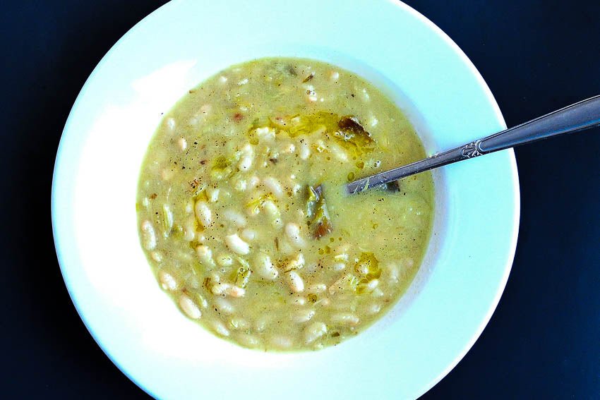 Roasted Leek and White Bean Soup - Rancho Gordo