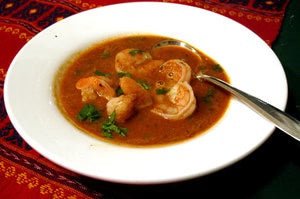 Shrimp and Bean Soup - Rancho Gordo