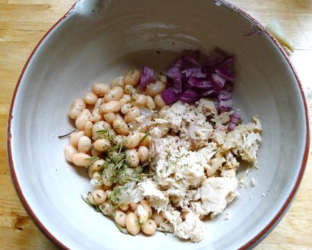 White Beans and Tuna Salad - Rancho Gordo