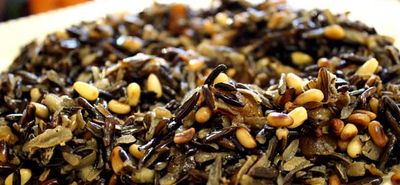 Wild Rice Salad with Xoconostle and Pine Nuts - Rancho Gordo